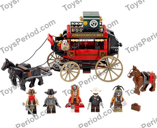 ☆☆DEUXIEME CLASS☆☆ LEGO 79108 Stagecoach Escape Set Parts List