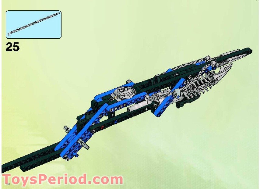 LEGO 8942-1 Jetrax T6 Instructions and Parts List