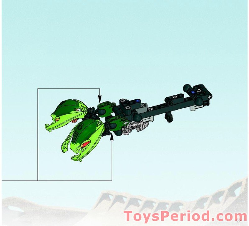 LEGO 8994 Baranus V7 Instructions and Parts List