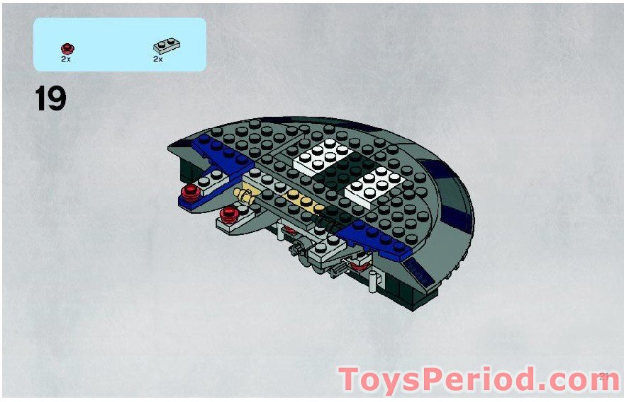 Lego 8016 Hyena Droid Bomber Set Parts Inventory And Instructions