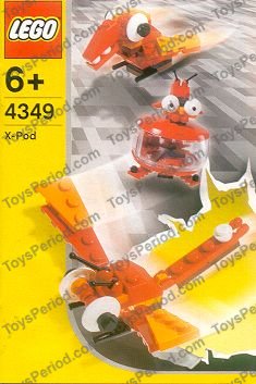 LEGO 4349-1 Wild Pod Instructions and Parts List