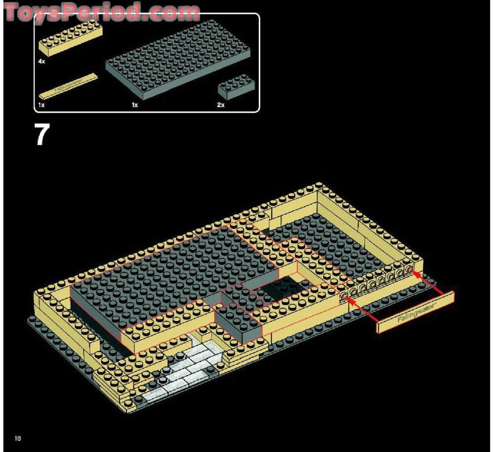 Free Building Instruction Scan Download For LEGO 21005