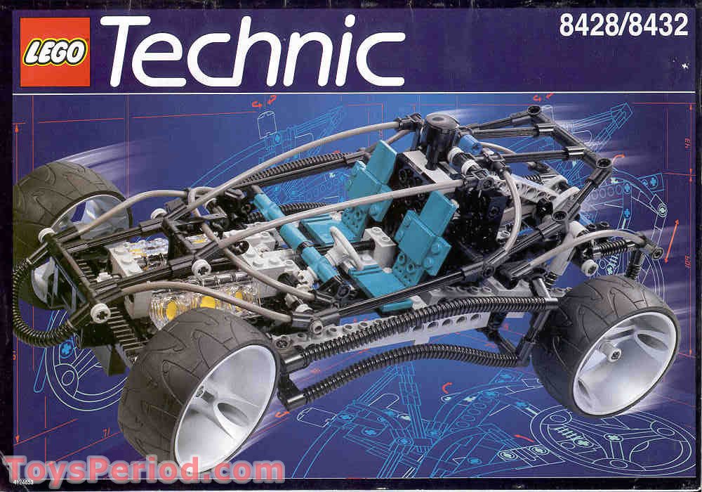 LEGO 8432 Supersonic Car Instructions and Parts List