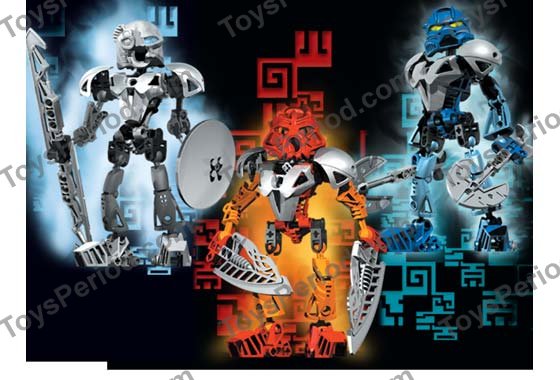 LEGO K8572 Toa Nuva Kit Set Parts List