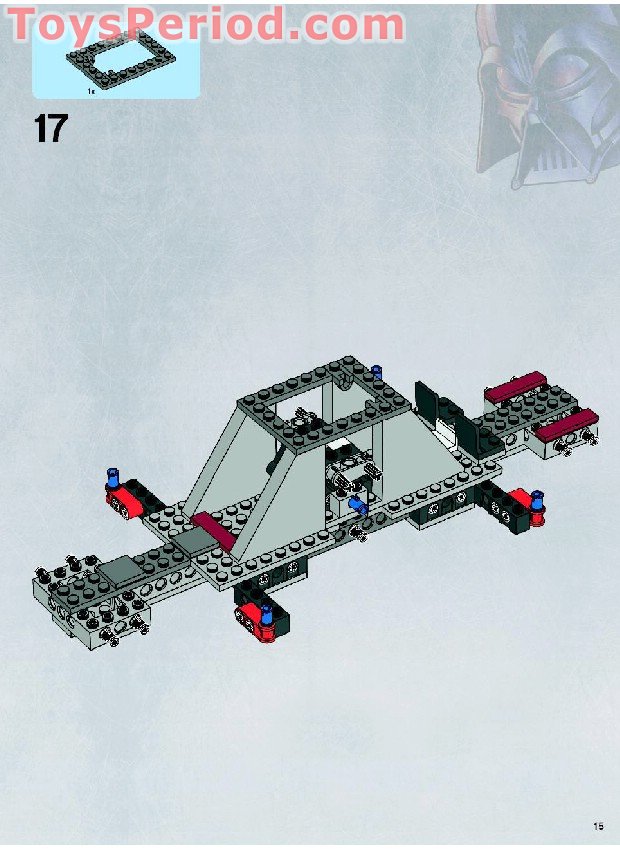 LEGO 7675 ATTE Walker Set Parts Inventory and Instructions LEGO