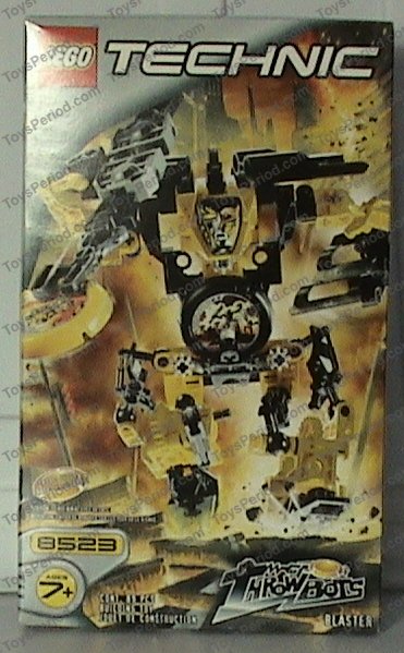 LEGO 8523 Blaster Slizer Set Parts Inventory and Instructions
