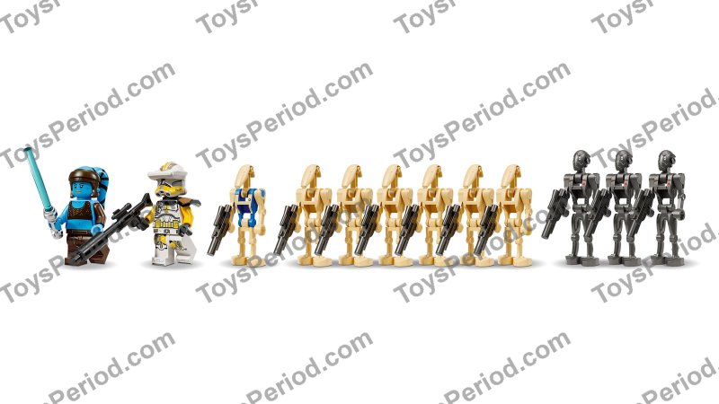 LEGO 75435 Battle of Felucia Separatist MTT Set Parts List