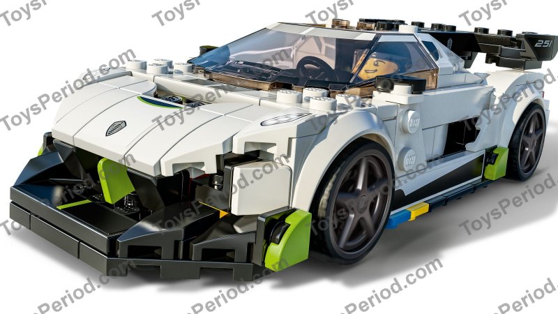 LEGO 76900 Koenigsegg Jesko Set Parts List