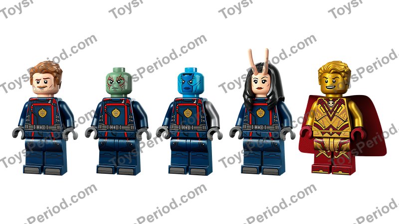 LEGO 76255 The New Guardians' Ship Set Parts List