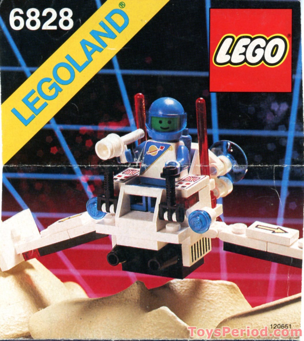 LEGO 6828 Twin-Winged Spoiler Instructions and Parts List