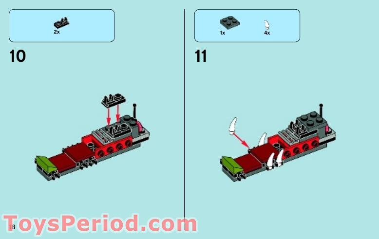 【新品未開封】　clan caiman レコード LEGO 70001 Crawley's Claw Ripper Instructions and Parts List