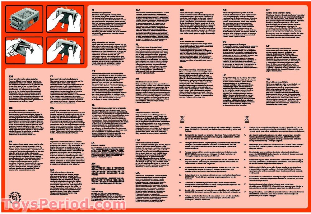 lego 8293 instructions