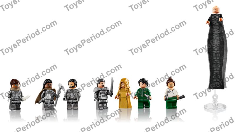 LEGO 10327 Atreides Royal Ornithopter Set Parts List