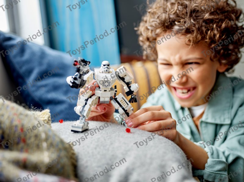 LEGO 75370 Stormtrooper Mech Set Parts List