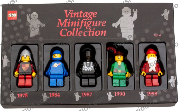 LEGO 852753 Vintage Minifigure Collection Volume 4 Set Parts List