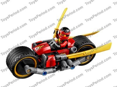 LEGO 70600 Ninja Bike Chase Set Parts List