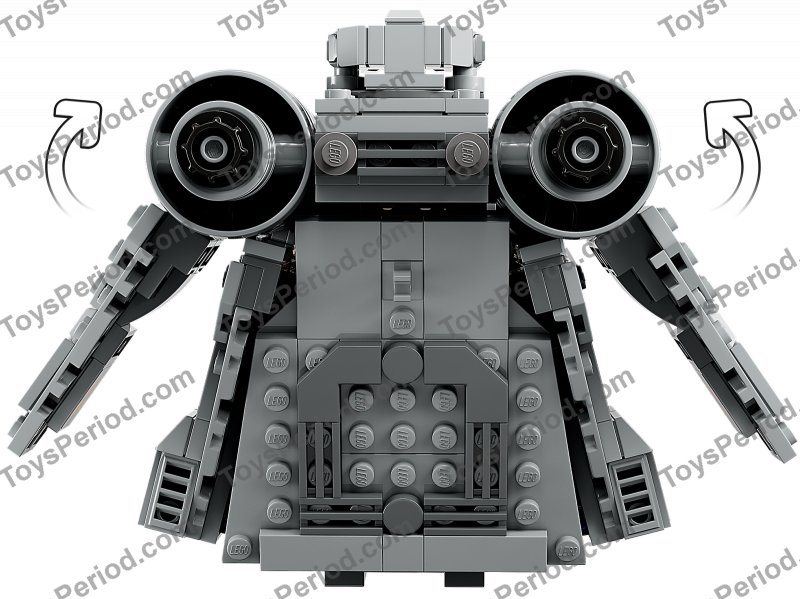LEGO 75338 Ambush on Ferrix Set Parts List