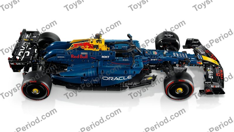 LEGO 42206 Oracle Red Bull Racing RB20 F1 Car Set Parts List