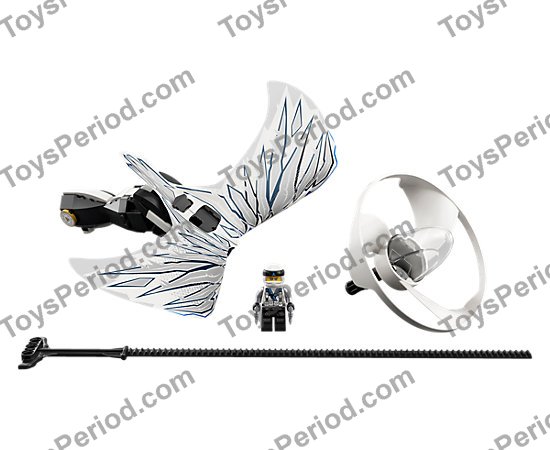 LEGO 70648 Zane Dragon Master Set Parts List