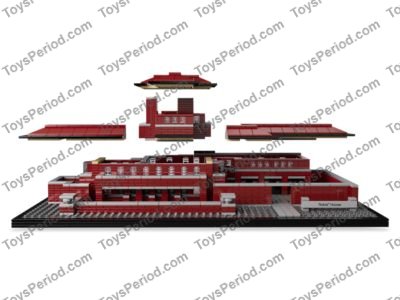lego robie house instructions