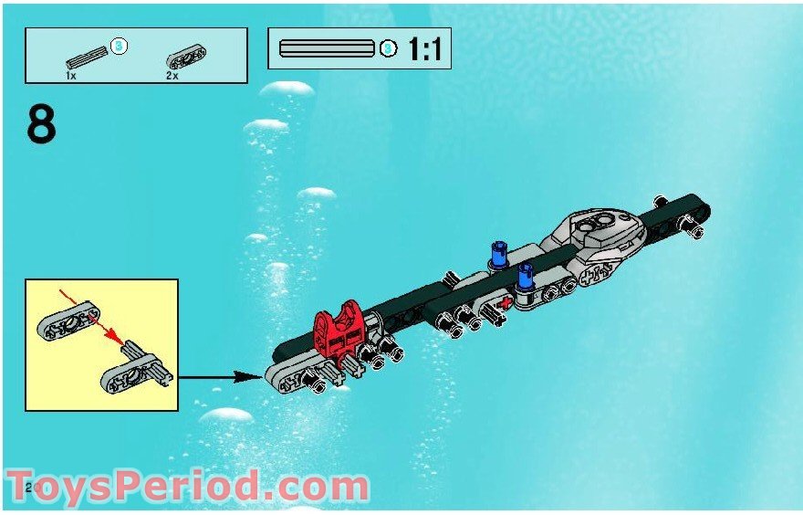 LEGO 8939 Lesovikk Instructions and Parts List