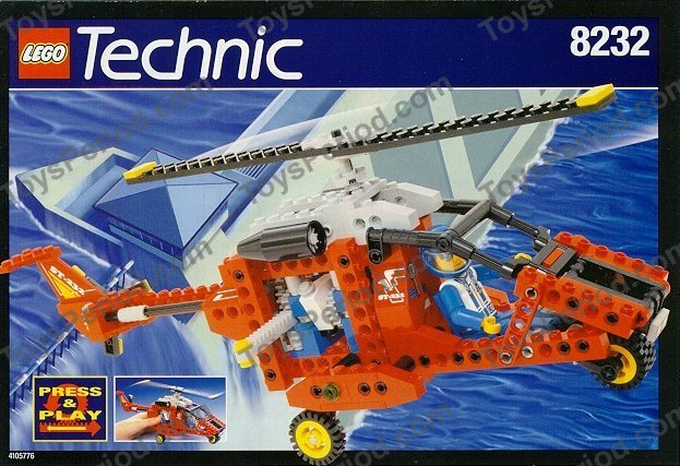 LEGO 8232 Chopper Force Instructions and Parts List