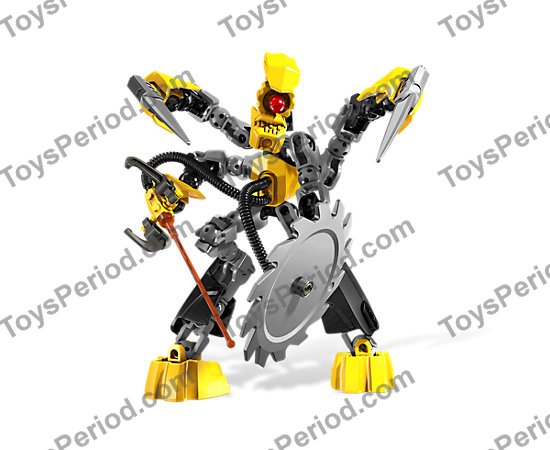 Nex Hero Factory Xt4 LEGO 6229 XT4 Set Parts List