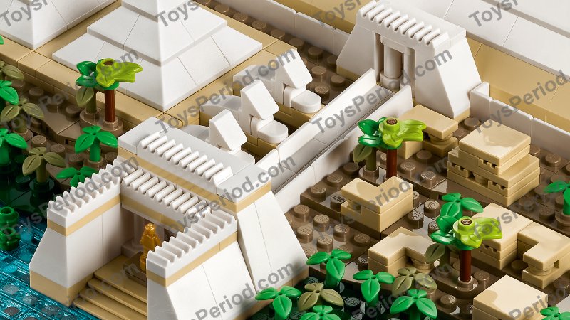 レコードコレクション LEGO 21058 The Great Pyramid of Giza Set Parts List