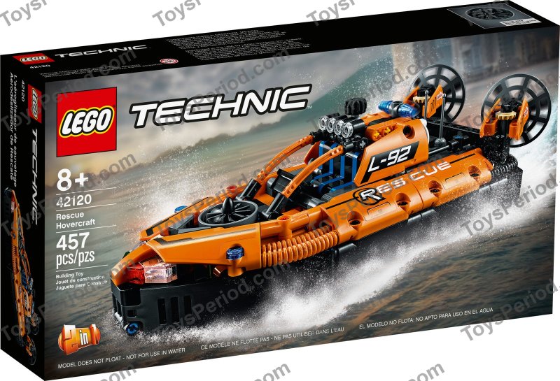 LEGO 42120 Rescue Hovercraft Set Parts List