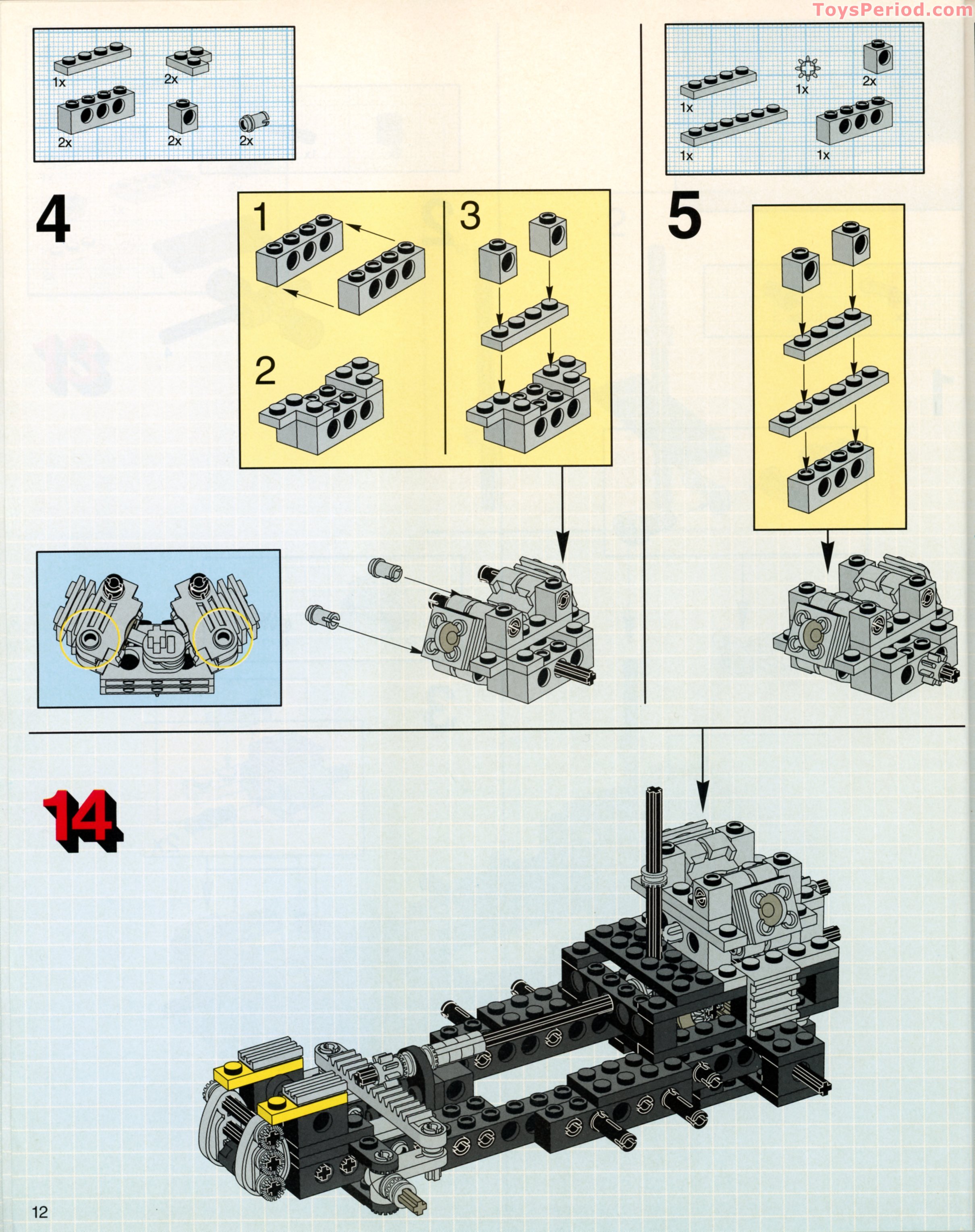 LEGO 8408 Desert Ranger Instructions and Parts List