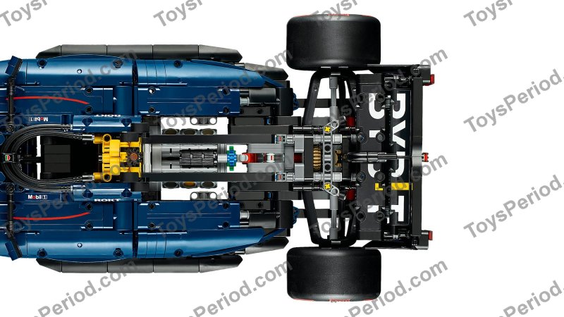 LEGO 42206 Oracle Red Bull Racing RB20 F1 Car Set Parts List