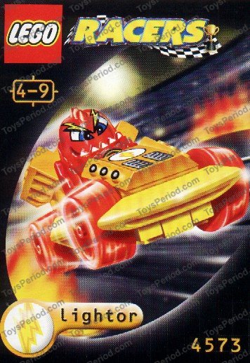 沙耶ページ LEGO 4573 Lightor Instructions and Parts List