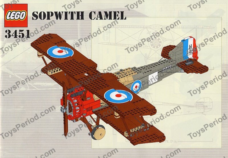 lego camel plane