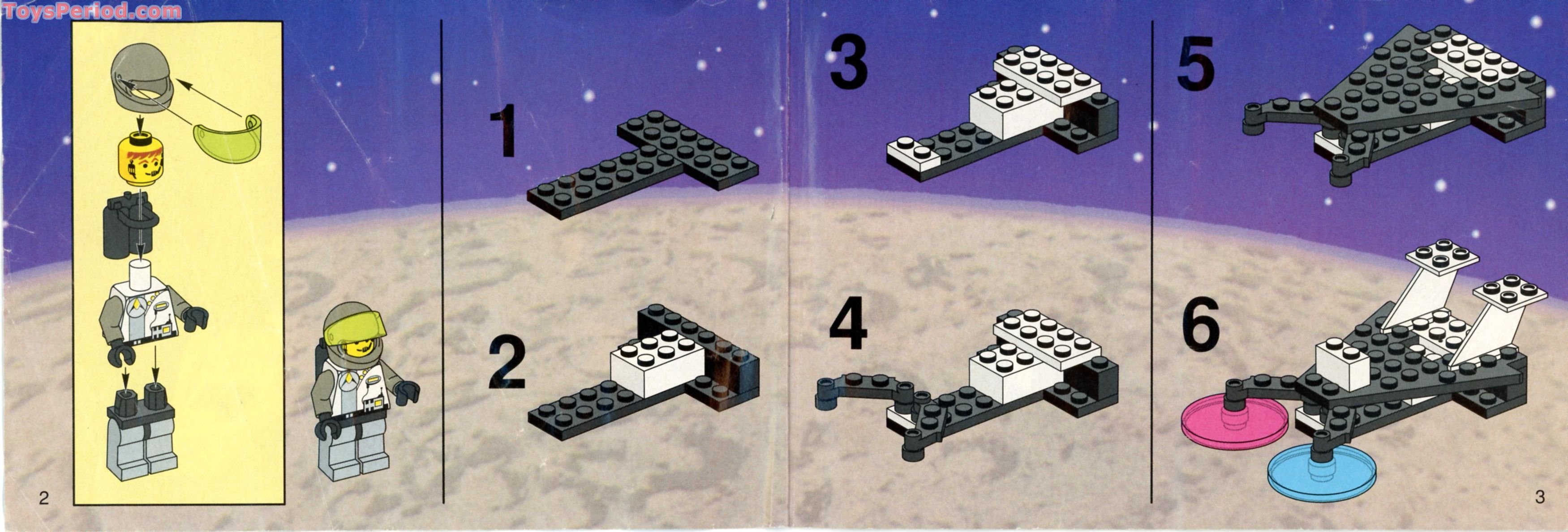 LEGO 6856 Planetary Decoder Instructions and Parts List