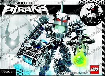 ドラページ LEGO 8905 Thok Instructions and Parts List