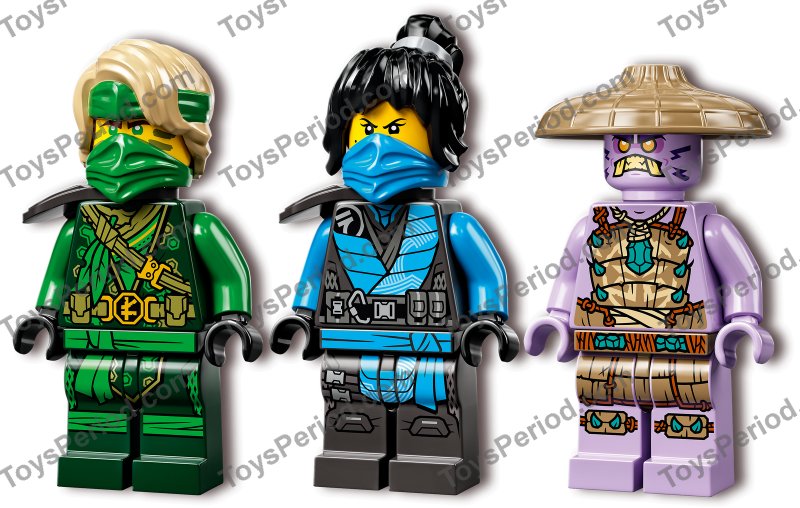 LEGO 71745 Lloyd's Jungle Chopper Bike Set Parts List