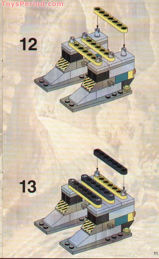 LEGO 4940 Granite Grinder Instructions and Parts List