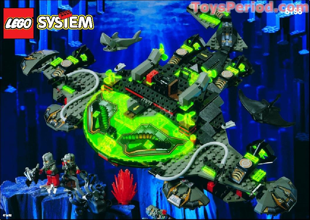 LEGO 6198 Stingray Stormer Instructions and Parts List