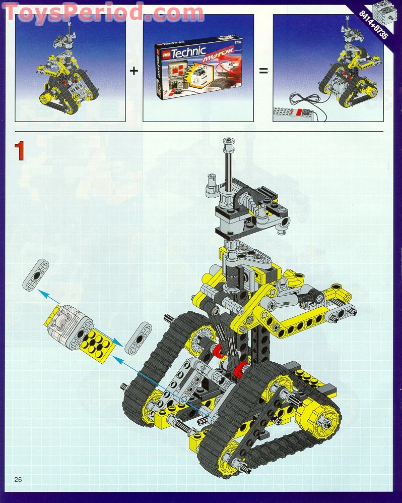 LEGO 8414 Mountain Rambler Instructions and Parts List