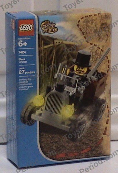 LEGO 7424-1 Black Cruiser Instructions and Parts List