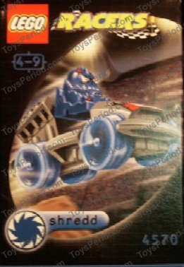 ジョー LEGO 4570 Shredd Instructions and Parts List