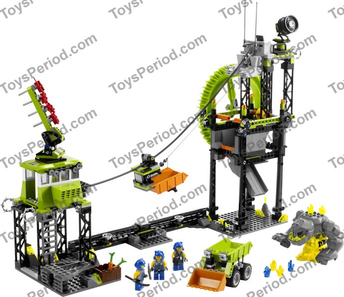 LEGO 8709 Underground Mining Station Set Parts List