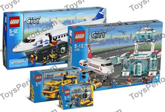 LEGO K7894 City Airport Collection Set Parts List