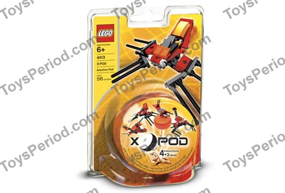LEGO 4413 Arachno Pod Instructions and Parts List