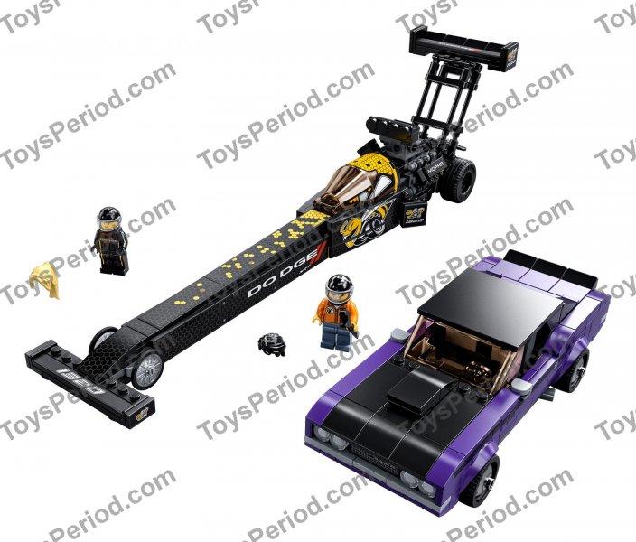 LEGO 76904 Mopar Dodge//SRT Top Fuel Dragster and 1970 Dodge