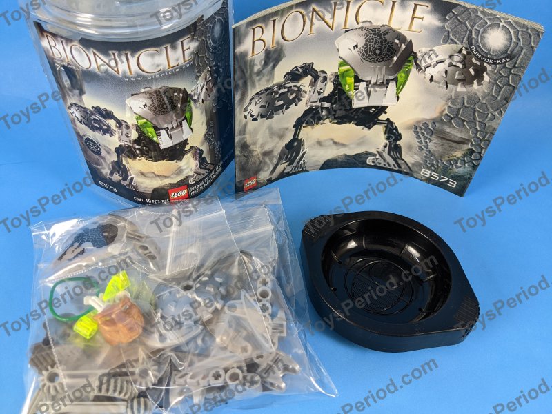 Bionicle Sets - LEGO 8573 Nuhvok-Kal Retired 2003 Bionicle Bohrok