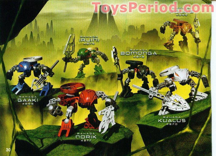 bionicle visorak instructions