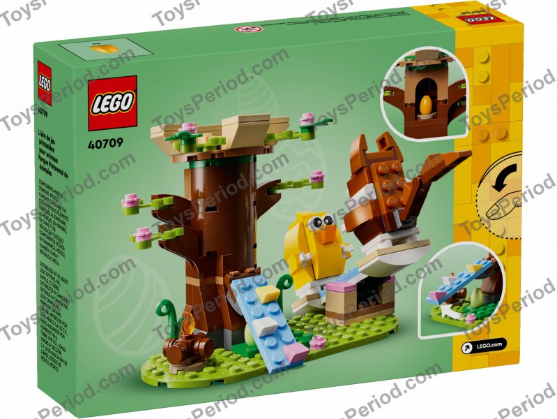LEGO 40709 Spring Animal Playground Set Parts List