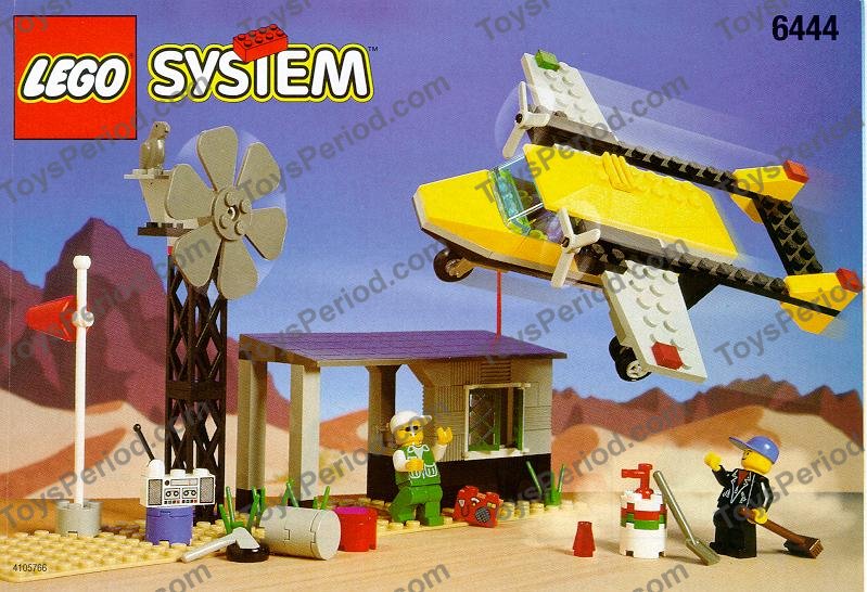 LEGO 6444 Outback Airstrip Instructions and Parts List