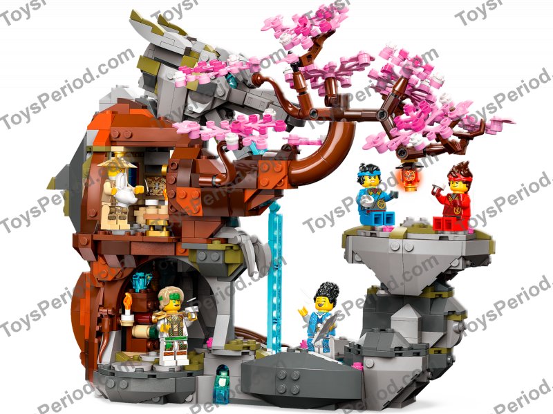 LEGO 71819 Dragon Stone Shrine Set Parts List